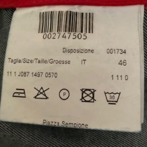 Piazza Sempione Blue Ankle Pants - Picture 7 of 7